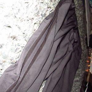 grey striped jogger sweats